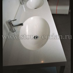 Раковины и мойки из искусственного камня Corian