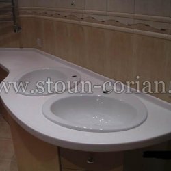 Раковины и мойки из искусственного камня Corian