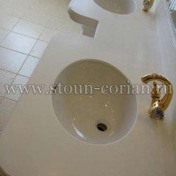 Раковины и мойки из искусственного камня Corian