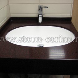 Раковины и мойки из искусственного камня Corian