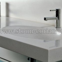 Раковины и мойки из искусственного камня Corian